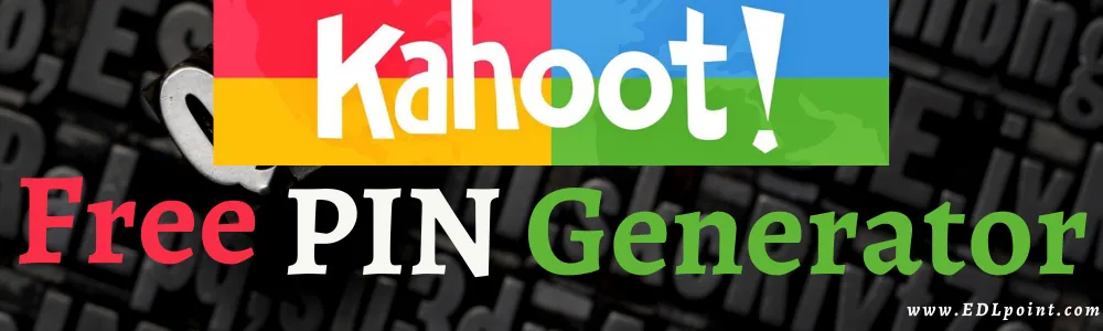 Kahoot Live Pin Codes Generator