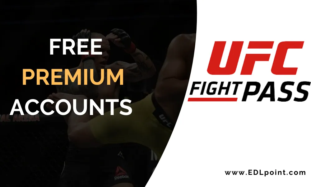 UFC FightPass Free Premium Account 