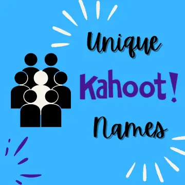 Unique Kahoot Names